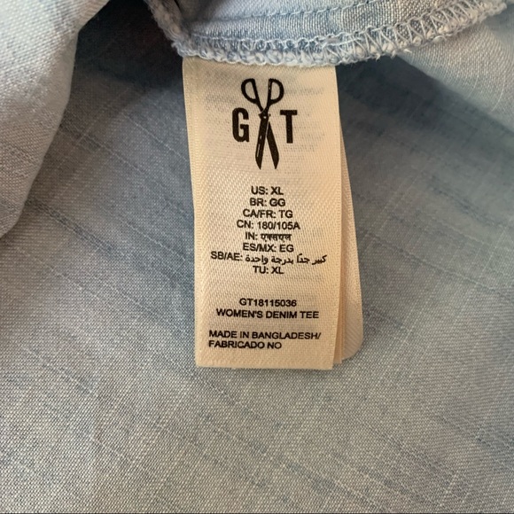 Goodthreads Denim Blouse - Picture 6 of 9